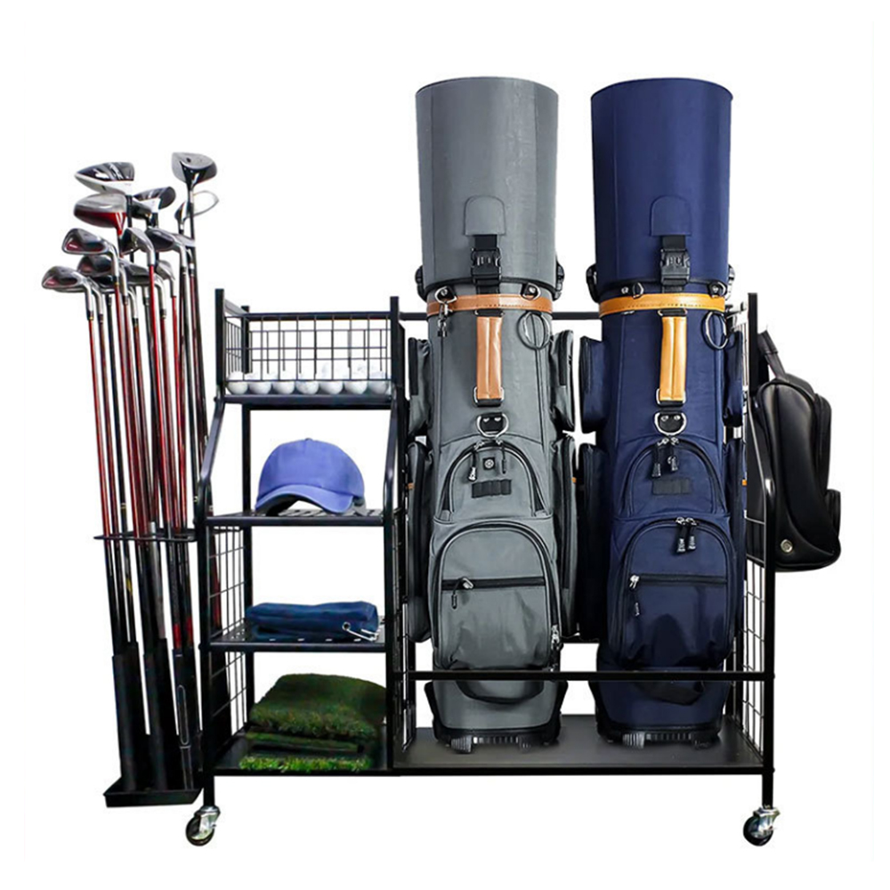 Golf Bag Storage Garage Organi - Golf Equipment Garage Organizer ulasan dan harga