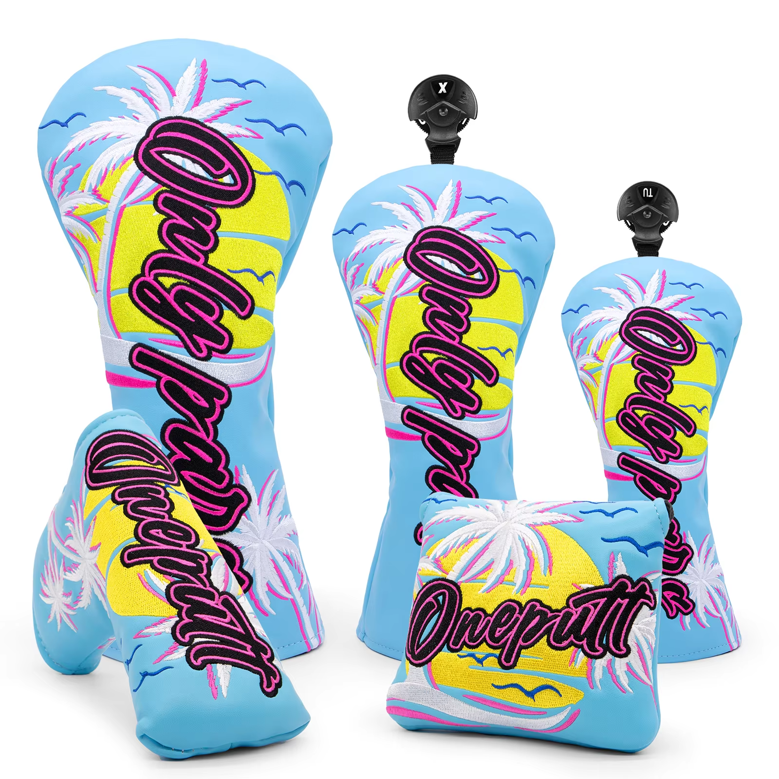 Golf Club Head Cover, Funny Go - Putter Mallet Blade ulasan dan harga