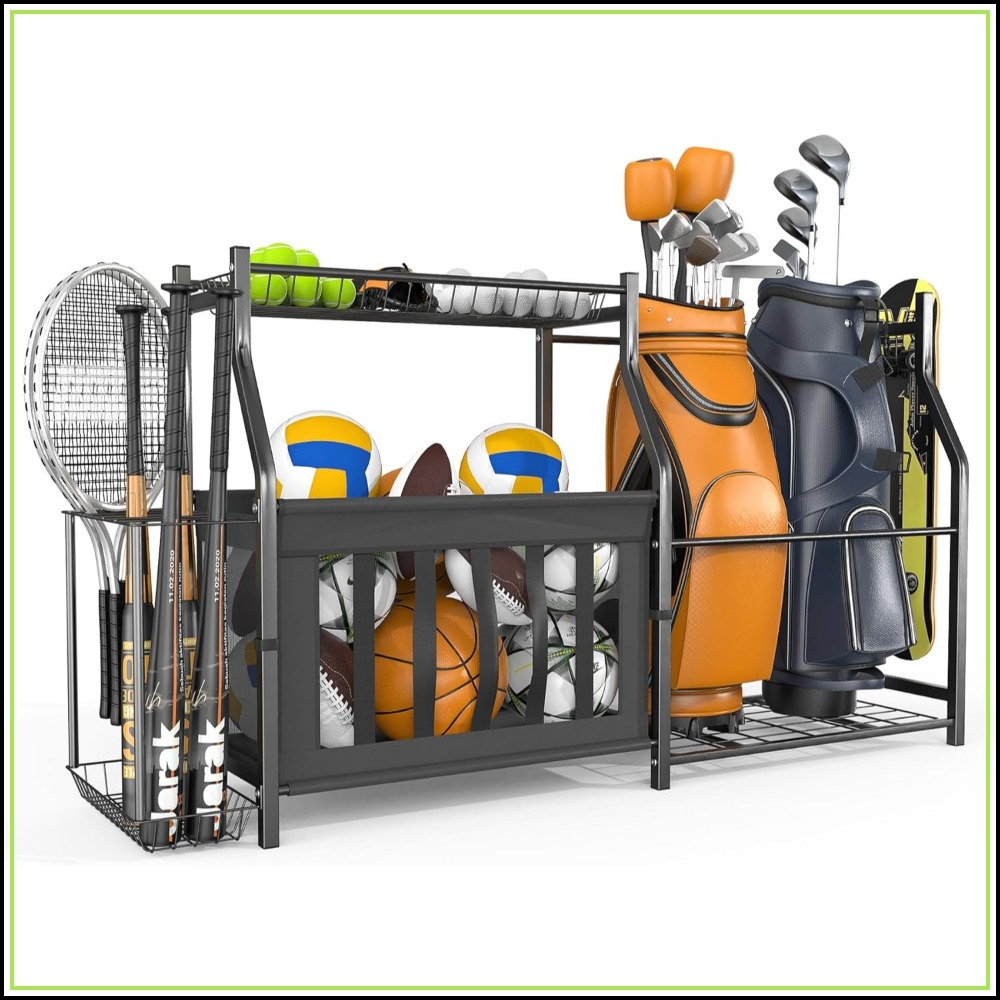 Garage Sports Equipment Organi - Golf Equipment Garage Organizer ulasan dan harga