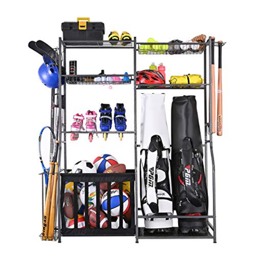 Garage Sports Equipment Storag - Golf Equipment Garage Organizer ulasan dan harga