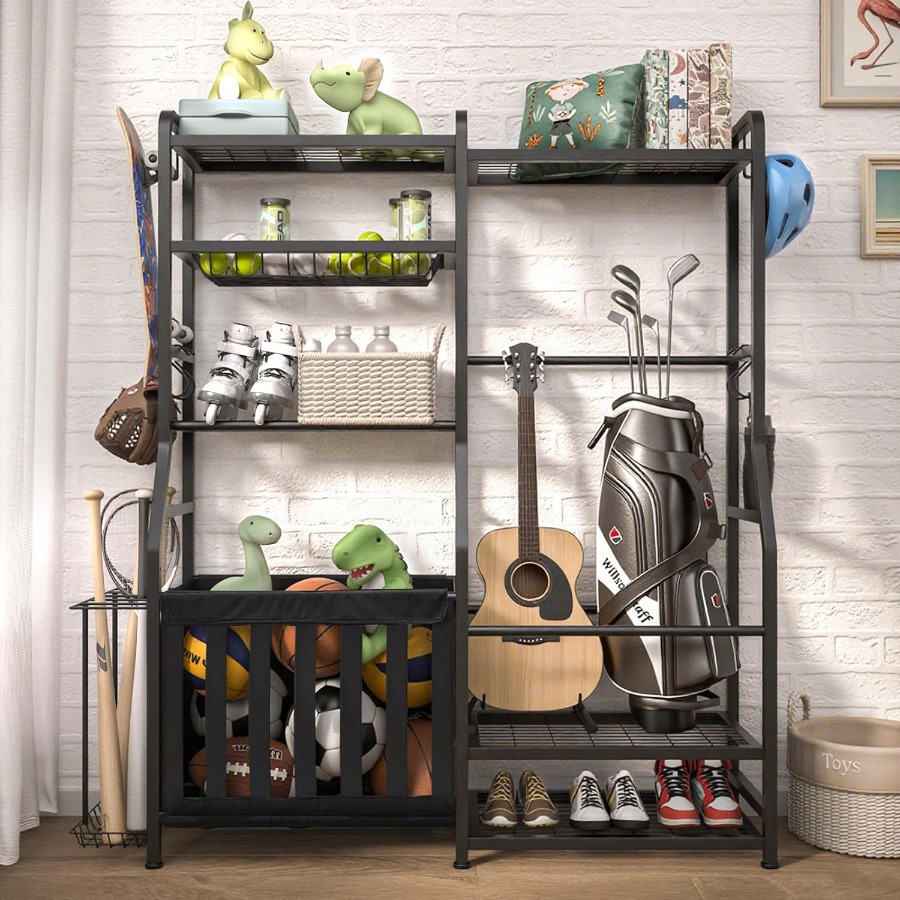 Garage Sports Equipment Organi - Golf Equipment Garage Organizer ulasan dan harga