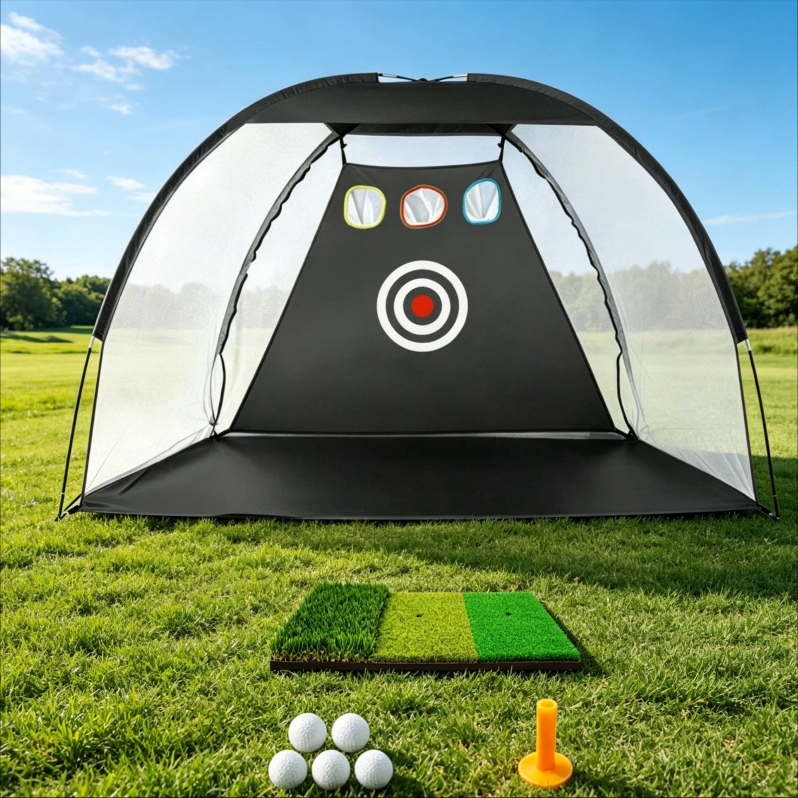 Golf Hitting Net Portable Golf - Golf Equipment Usa ulasan dan harga